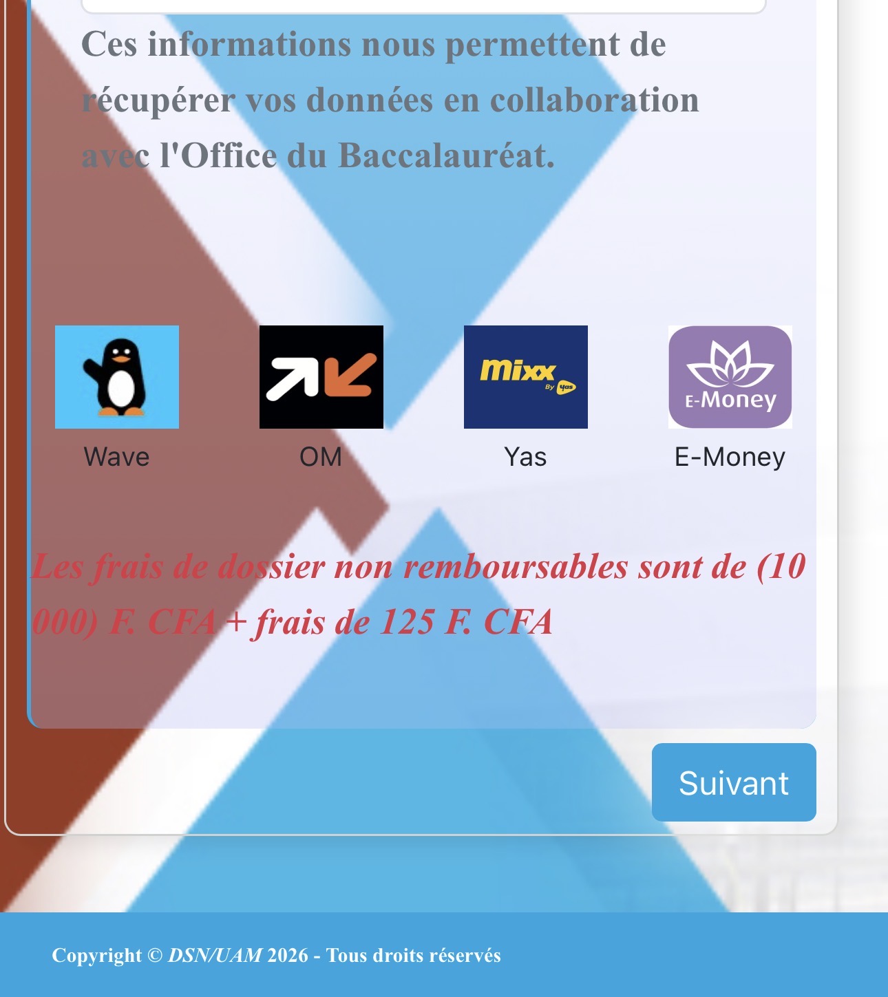 Aidez-moi à m’inscrire au concours de l’UAM