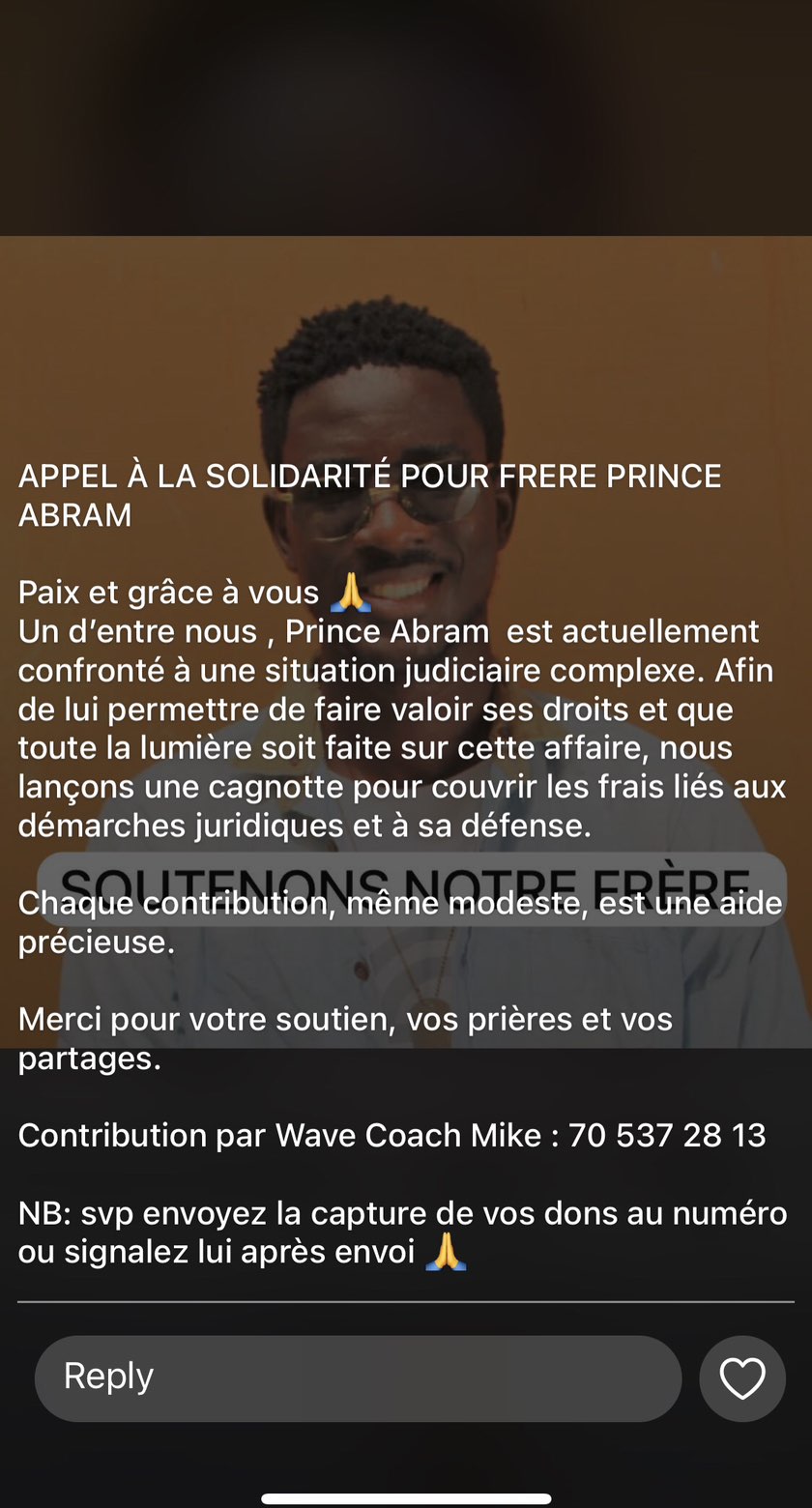 Soutient a notre Frere Victime d'arnaque